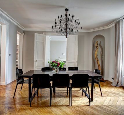 Photo modern chandelier