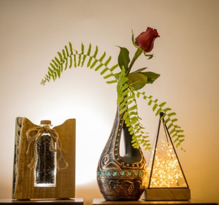 Photo Vintage Tulip Wall Lamp