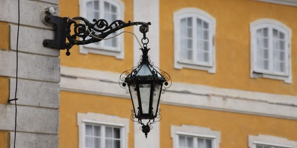 Photo Blason wall lamp