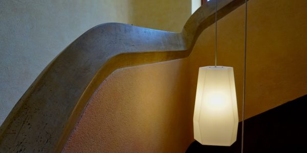 Photo alabaster pendant light