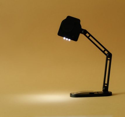 Photo acrylic task lamp