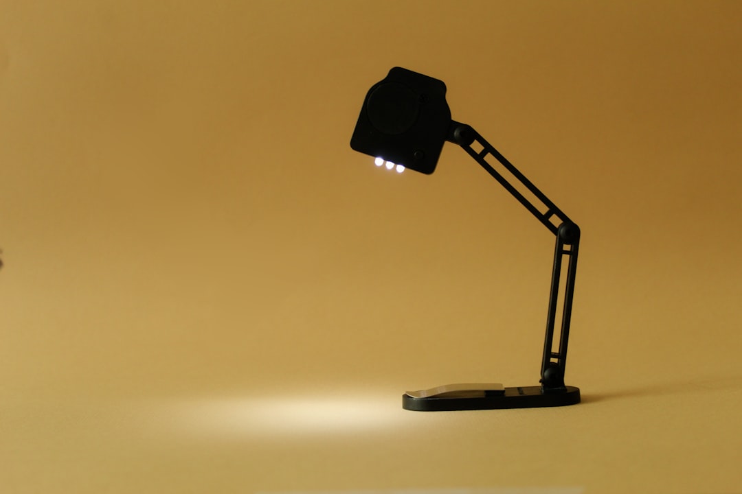 Photo acrylic task lamp