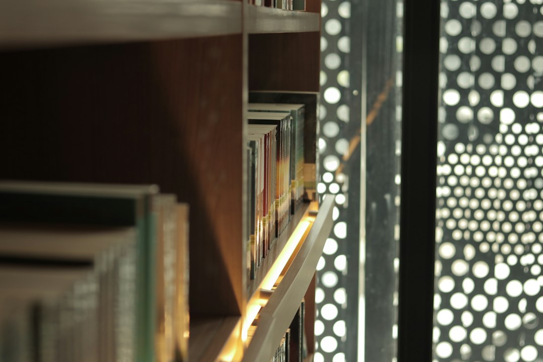 Photo bookcase lighting